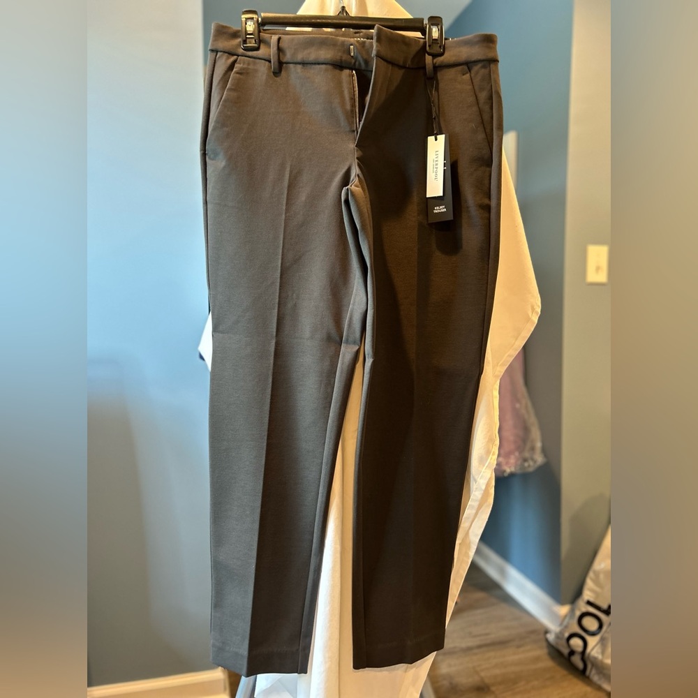 Liverpool Gray Dress Pants Flat-Front Formal Wear Women’s Size 8 NWT